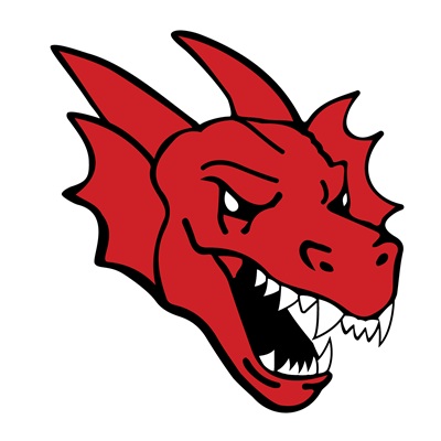 Fulton Red Dragons Logo